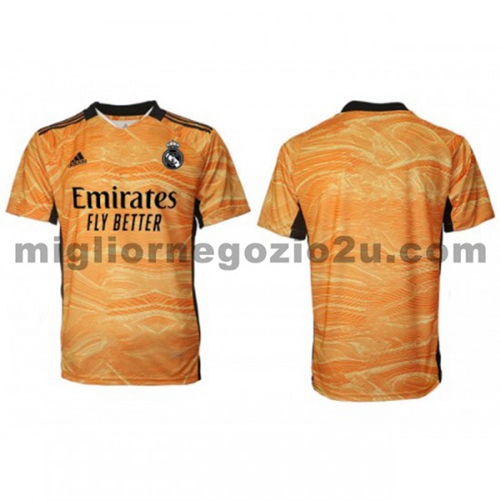 Maglia Real Madrid Portiere Trasferta Divisa 2021-2022 Manica Corta