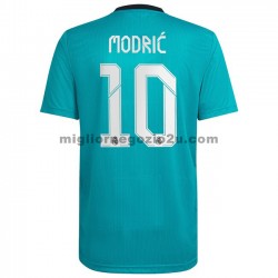 Maglia Real Madrid Luka Modrić 10 Terza Divisa 2021-2022 Manica Corta