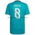 Maglia Real Madrid Toni Kroos 8 Terza Divisa 2021-2022 Manica Corta
