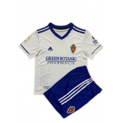 Maglia Real Zaragoza Bambino Casa Divisa 2021-2022 Manica Corta