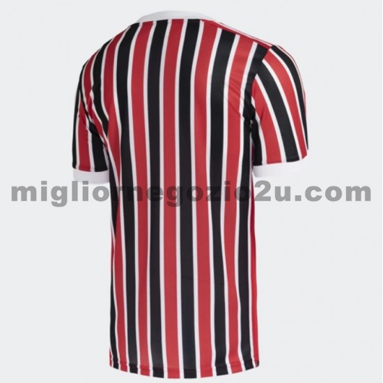 Maglia São Paulo Trasferta Divisa 2021-2022 Manica Corta