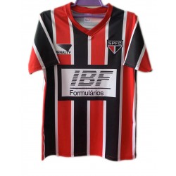 Maglia São Paulo Retro Trasferta Divisa 1991 Manica Corta