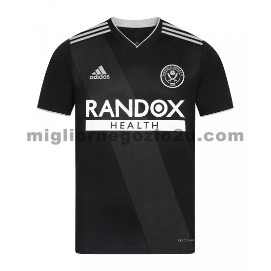 Maglia Sheffield United Trasferta Divisa 2021-2022 Manica Corta