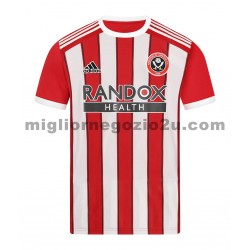 Maglia Sheffield United Casa Divisa 2021-2022 Manica Corta