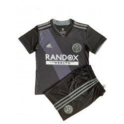 Maglia Sheffield United Bambino Trasferta Divisa 2021-2022 Manica Corta
