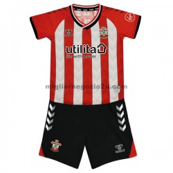 Maglia Southampton Bambino Casa Divisa 2021-2022 Manica Corta