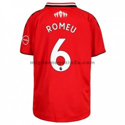 Maglia Southampton Oriol Romeu 6 Casa Divisa 2021-2022 Manica Corta