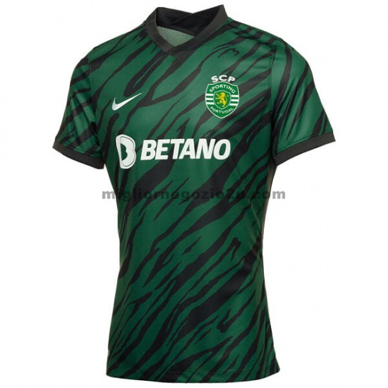 Maglia Sporting CP Terza Divisa 2021-2022 Manica Corta