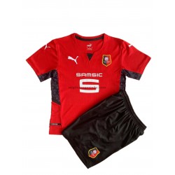 Maglia Stade Rennais Bambino Casa Divisa 2021-2022 Manica Corta