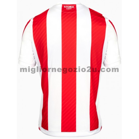Maglia Stoke City Casa Divisa 2021-2022 Manica Corta