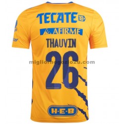 Maglia Tigres UANL Florian Thauvin 26 Casa Divisa 2021-2022 Manica Corta