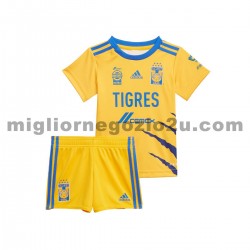 Maglia Tigres UANL Bambino Casa Divisa 2021-2022 Manica Corta