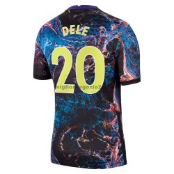Maglia Tottenham Hotspur Dele Alli 20 Trasferta Divisa 2021-2022 Manica Corta