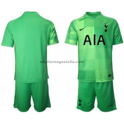 Maglia Tottenham Hotspur Portiere Bambino Casa Divisa 2021-2022 Manica Corta