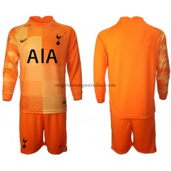 Maglia Tottenham Hotspur Portiere Bambino Terza Divisa 2021-2022 Manica Lunga