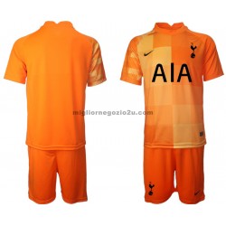 Maglia Tottenham Hotspur Portiere Bambino Terza Divisa 2021-2022 Manica Corta