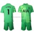 Maglia Tottenham Hotspur Hugo Lloris 1 Portiere Bambino Casa Divisa 2021-2022 Manica Corta