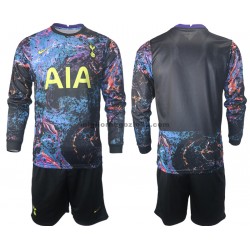Maglia Tottenham Hotspur Bambino Trasferta Divisa 2021-2022 Manica Lunga