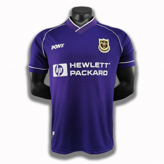 Maglia Tottenham Hotspur Retro Trasferta Divisa 1998 Manica Corta