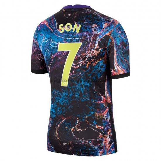 Maglia Tottenham Hotspur Son Heung-min 7 Trasferta Divisa 2021-2022 Manica Corta