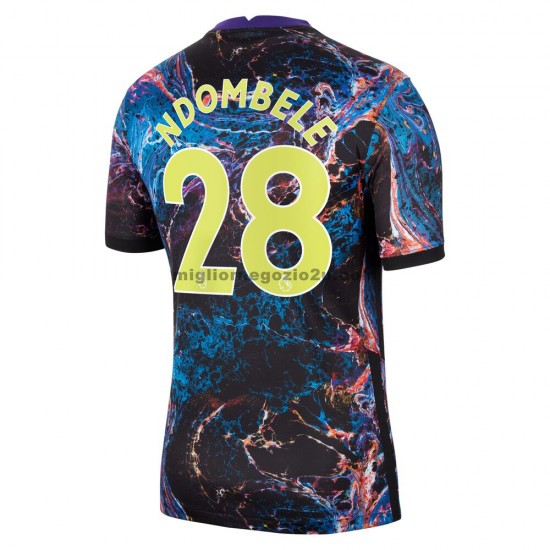 Maglia Tottenham Hotspur Tanguy Ndombele 28 Trasferta Divisa 2021-2022 Manica Corta