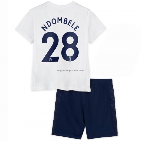 Maglia Tottenham Hotspur Tanguy Ndombele 28 Bambino Casa Divisa 2021-2022 Manica Corta