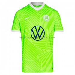 Maglia VFL Wolfsburg Casa Divisa 2021-2022 Manica Corta