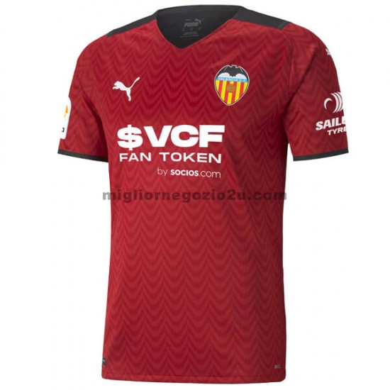 Maglia Valencia CF Trasferta Divisa 2021-2022 Manica Corta