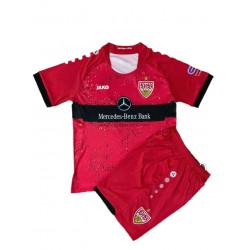 Maglia VfB Stuttgart Bambino Trasferta Divisa 2021-2022 Manica Corta