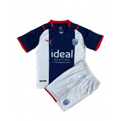 Maglia West Bromwich Albion Bambino Casa Divisa 2021-2022 Manica Corta