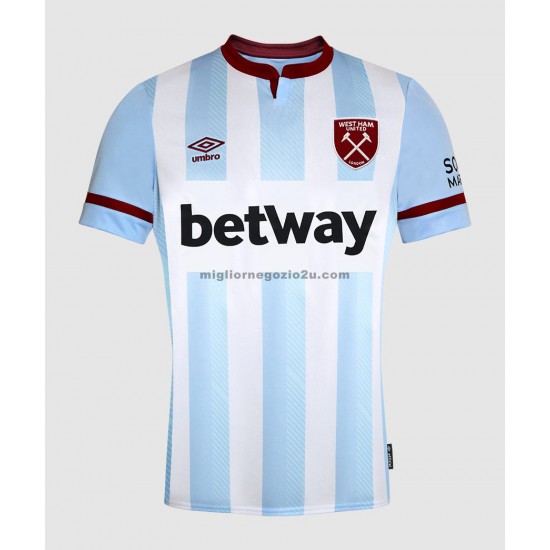 Maglia West Ham United Trasferta Divisa 2021-2022 Manica Corta