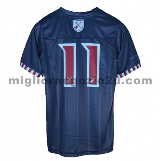 Maglia West Ham United Iron Maiden Trasferta Divisa Manica Corta