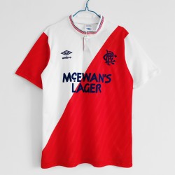 Maglia Wolverhampton Wanderers Retro Trasferta Divisa 1987-1988 Manica Corta