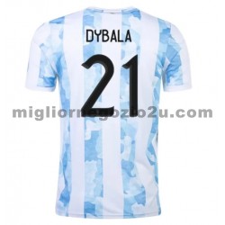 Maglia Argentina Dybala 21 Casa Divisa 2021 Manica Corta
