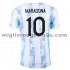 Maglia Argentina Maradona 10 Casa Divisa 2021 Manica Corta