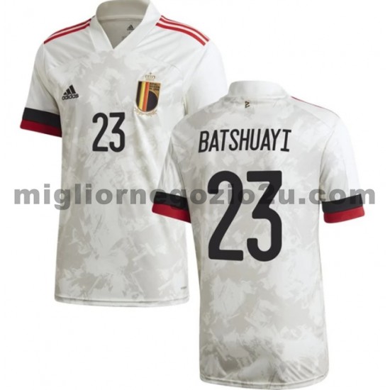 Maglia Belgio Batshuayi 23 Trasferta Divisa Euro 2020 Manica Corta