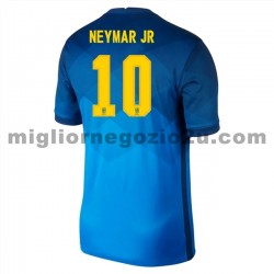 Maglia Brasile Neymar JR 10 Trasferta Divisa 2020-2021 Manica Corta