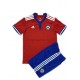Maglia Cile Bambino Casa Divisa 2021 Manica Corta