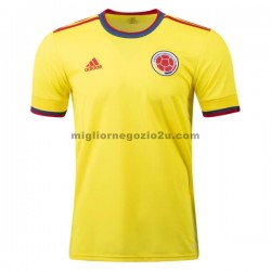 Maglia Colombia Casa Divisa 2020-2021 Manica Corta