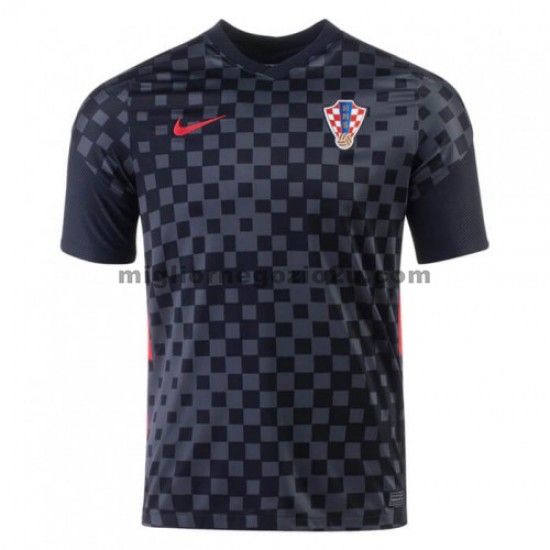 Maglia Croazia Trasferta Divisa Euro 2020 Manica Corta