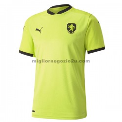 Maglia Cechia Trasferta Divisa Euro 2020 Manica Corta