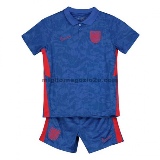 Maglia Inghilterra Bambino Trasferta Divisa 2020-2021 Manica Corta