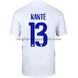 Maglia Francia Kante 13 Trasferta Divisa Euro 2020 Manica Corta