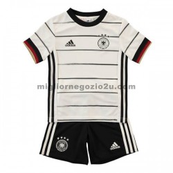 Maglia Germania Bambino Casa Divisa Euro 2020 Manica Corta