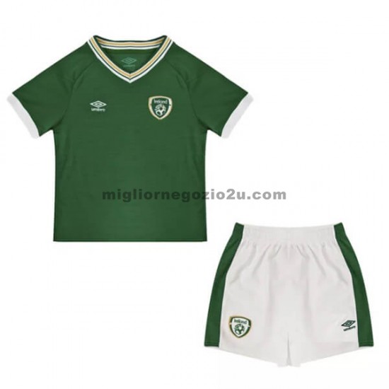 Maglia Irlanda Bambino Casa Divisa 2021 Manica Corta
