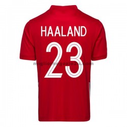 Maglia Norvegia Erling Haaland 23 Casa Divisa 2020-2021 Manica Corta