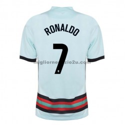Maglia Portogallo Cristiano Ronaldo 7 Trasferta Divisa Euro 2020 Manica Corta