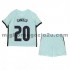 Maglia Portogallo Joao Cancelo 20 Bambino Trasferta Divisa Euro 2020 Manica Corta