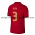 Maglia Portogallo Pepe 3 Casa Divisa Euro 2020 Manica Corta