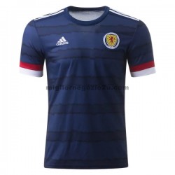 Maglia Scozia Casa Divisa Euro 2020 Manica Corta